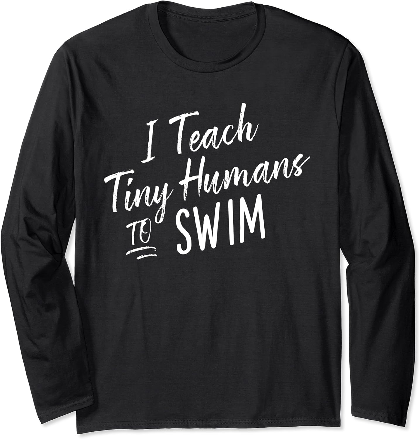 Cute Funny Swim Coach Gift Tiny Humans Swimming
